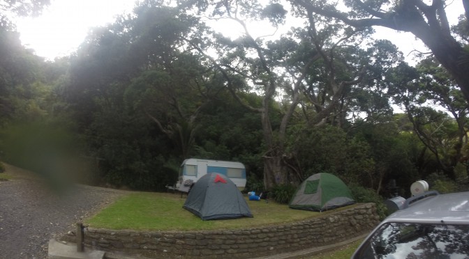 Camping in the Coromandel